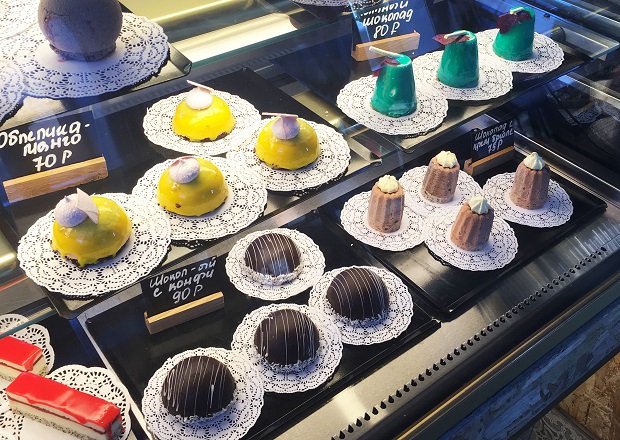 Модные муссовые десерты от 70 рублей