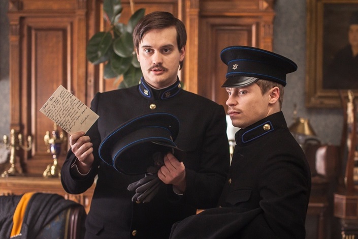 На съемках фильма «Елки 1914». Фото с сайта www.kinopoisk.ru