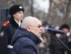 Доктор исторических наук, член комиссии по городской топонимике и увековечению известных в городе людей Лев Дамешек