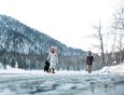 Озеро Изумрудное зимой самое живописное