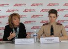 Юлия Плотникова и Татьяна Баландина. Фото пресс-службы Центра СПИД