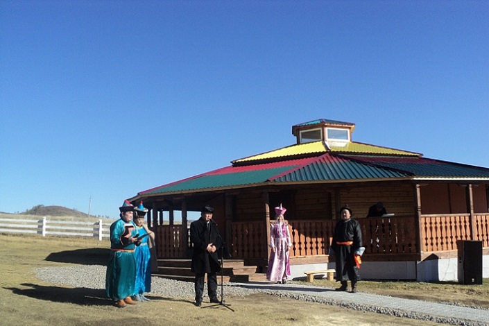 На источнике Ута-Булаг. Фото с сайта visitburyatia.ru