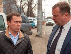 Плановый выезд по ремонту дорог. На нем было принято решение в 2,5 раза увеличить в этом году финансирование на ремонт дорог большими картами.