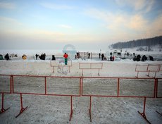 Иордань на заливе Якоби — единственная официальная в городе.