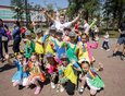 В конце мая в нашем городе прошел забег «Спорт во благо» в поддержку программ ранней помощи детям с особенностями развития.