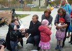 Виктор Кондрашов на открытии детского сада