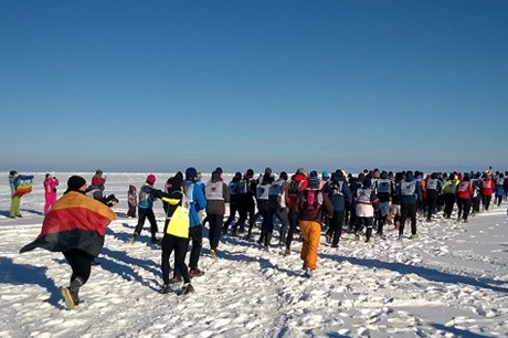 На Байкальском марафоне в 2014 году. Фото IRK.ru