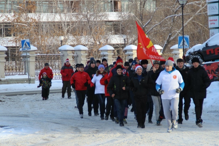 Фото из группы организаторов пробежки во «ВКонтакте»
