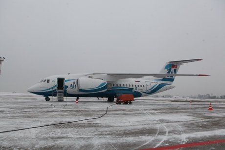 Самолет АН-148. Фото пресс-службы правительства Иркутской области
