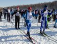 На лыжную трассу ИрГСХА вышли около 12 тысяч человек. Это почти на тысячу человек больше, чем в прошлом году