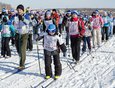 В лыжном забеге могли принять участие все желающие, независимо от возраста