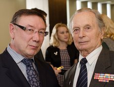 Юрий Курин и Петр Иванович Мирошников