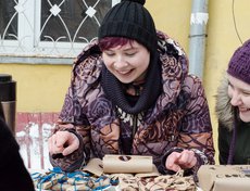 Вегетарианская лавка Happy food под руководством Аллы Сакаевой расположилась в уютном дворике на 5-й Армии