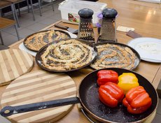 Палочки из хлеба с сыром были восхитительны!