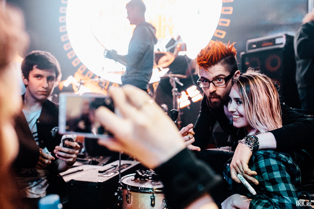 После концерта все желающие могли сфотографироваться с музыкантами