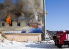 На месте пожара. Фото ГУ МЧС России по Иркутской области