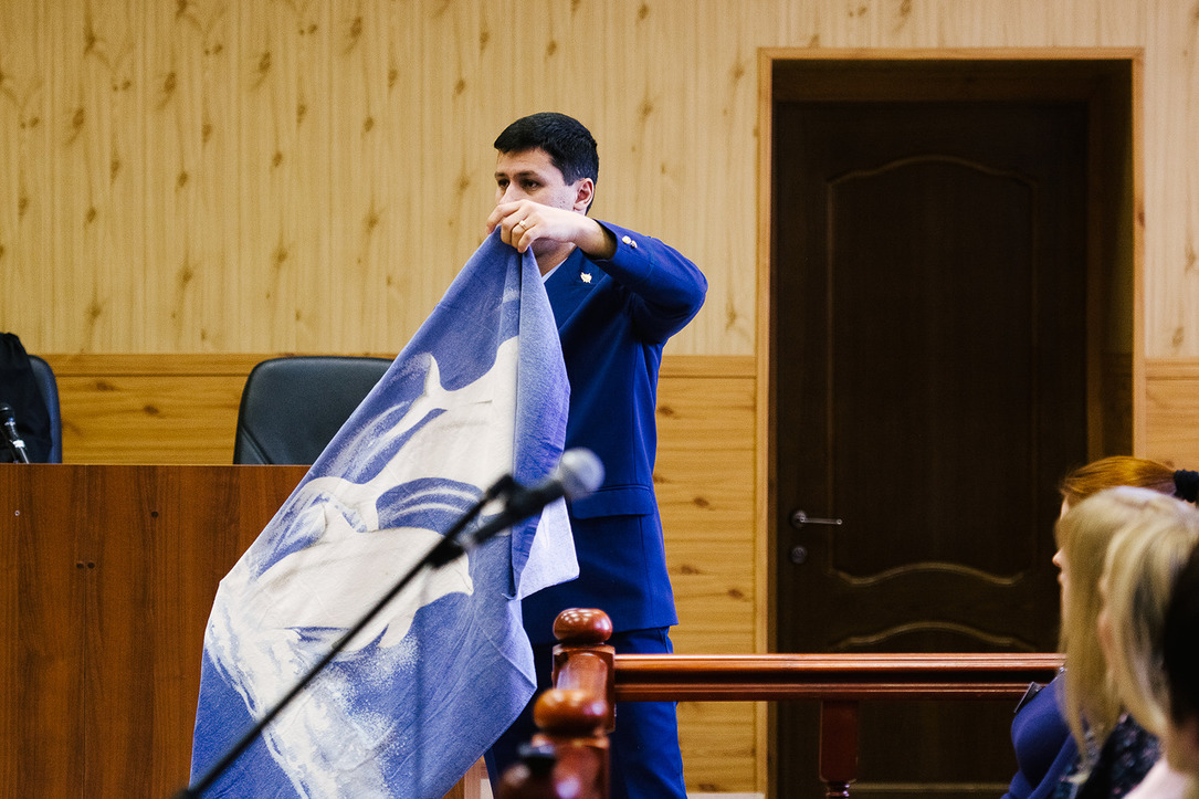 Полотенце, которым предположительно задушили ребёнка