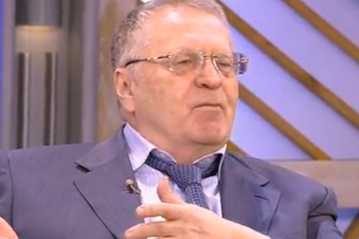 Владимир Жириновский. Скриншот передачи