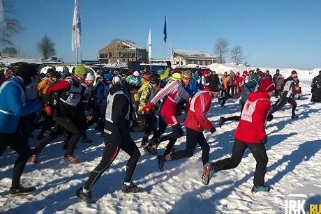 Участники марафона. Фото ИА «Иркутск онлайн»