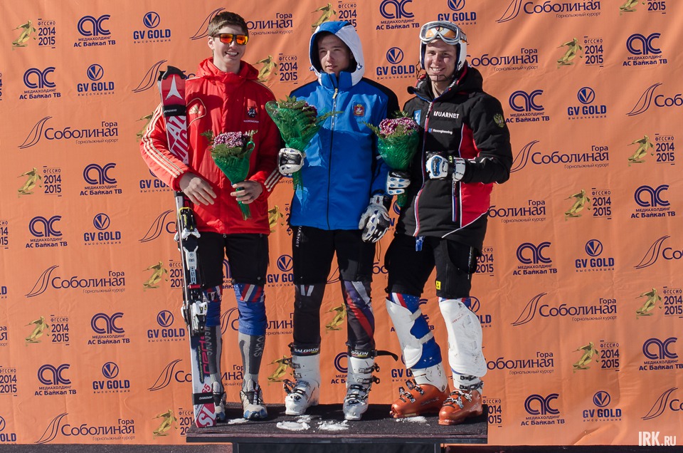 Победители спартакиады в слаломе