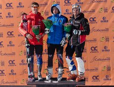 Победители спартакиады в слаломе