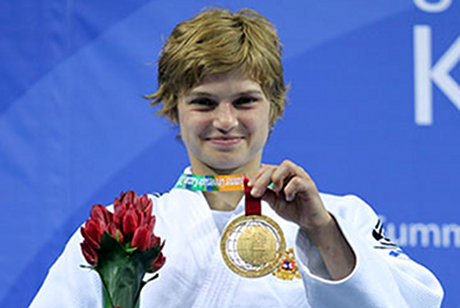 Алеся Кузнецова на Универсиаде. Фото с сайта judo.ru