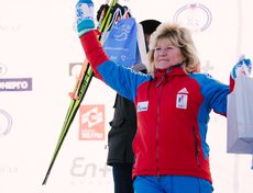 Двукратная Олимпийская чемпионка по биатлону, Олимпийская чемпионка по лыжным гонкам Анфиса Резцова