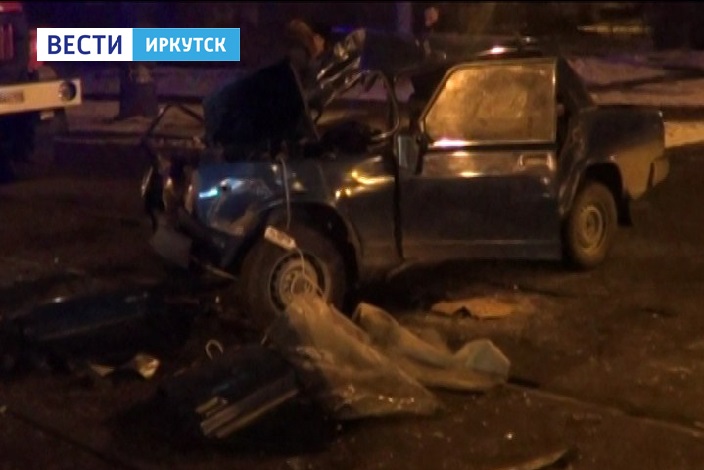 На месте ДТП. Фото «Вести-Иркутск»