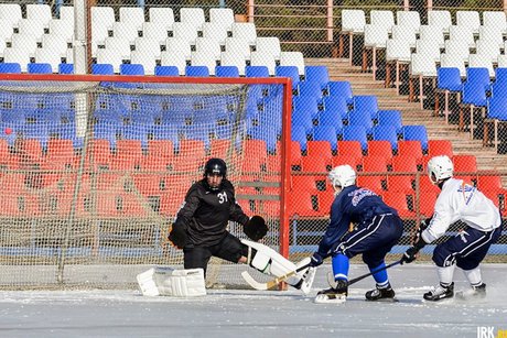 Хоккеисты на тренировке. Автор фото — Юрий Назыров