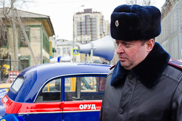 Начальник ОГИБДД по городу Иркутску Илья Подвойный