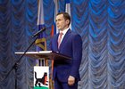 Дмитрий Бердников на церемонии. Фото пресс-службы думы Иркутска