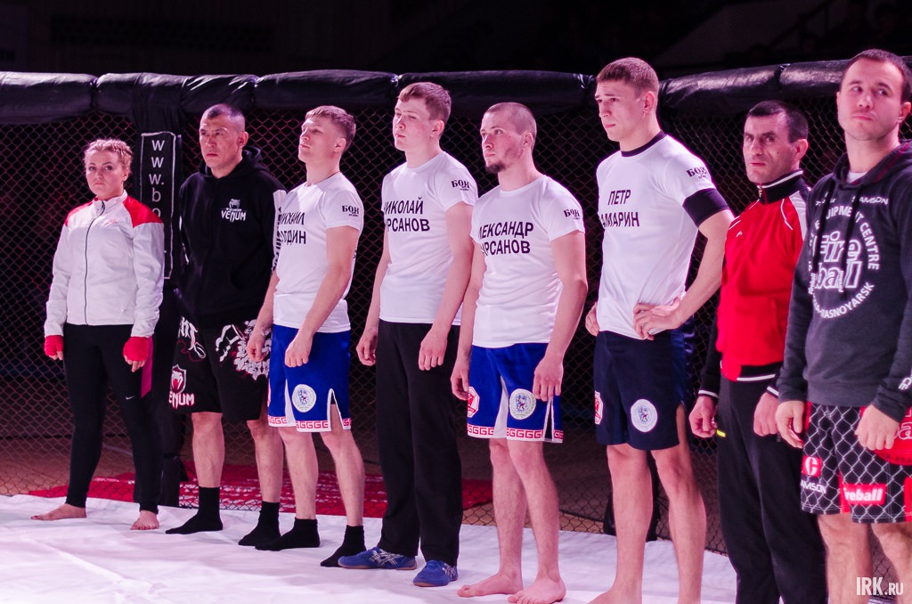 27 марта во дворце спорта «Труд» состоялся турнир по профессиональному панкратиону «Байкальский шторм — 2015».