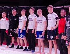 27 марта во дворце спорта «Труд» состоялся турнир по профессиональному панкратиону «Байкальский шторм — 2015».