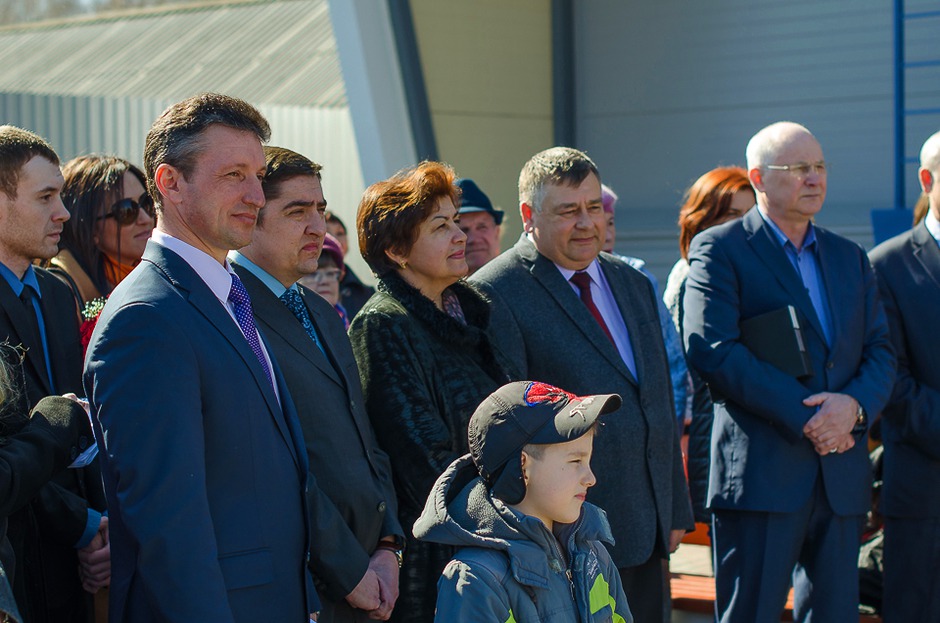 На открытии присутствовал также министр спорта Иркутской области Павел Никитин.
