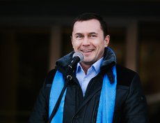 С праздником горожан  поздравил мэр Иркутска Дмитрий Бердников