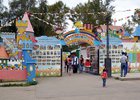 Детский парк развлечений на территории ЦПКиО. Фото ИА «Иркутск онлайн»