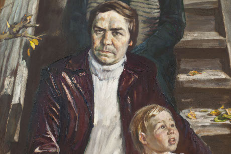 Фрагмент портрета Анатолия Алексеева. Изображение предоставлено музеем