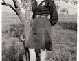 Надежда Степановна Андреева (Чайкина), 1944 год, аэропорт Веселое. Фото прислала Вера Страутиньш.