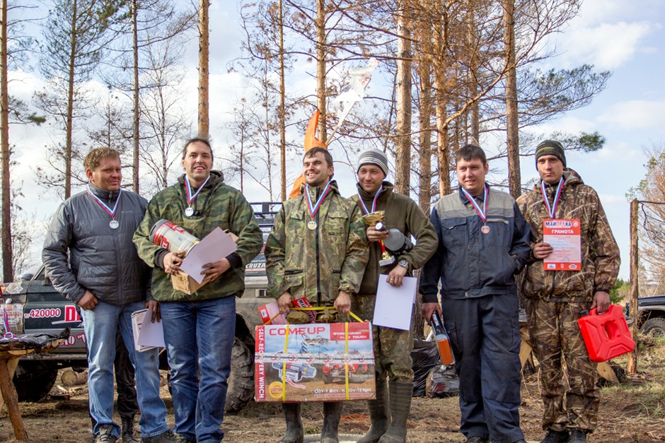 Победители в классе ТС1, самом сложном.