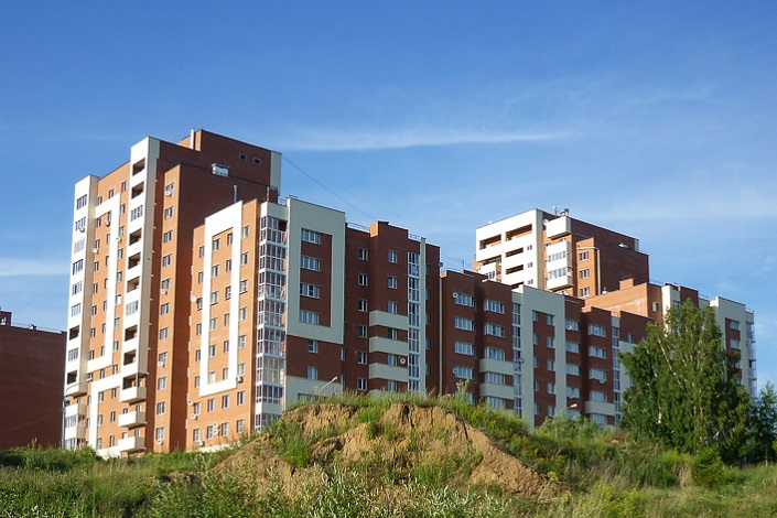 Многоквартирный дом. Фото ИА «Иркутск онлайн»