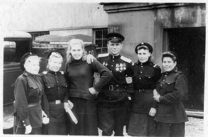 Отделение регулировщиков дорожного движения, 1945 год