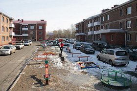 Новые дома в Черемхово. Фото пресс-службы администрации города