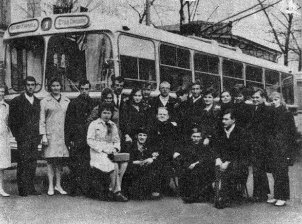 Первый троллейбус Иркутска