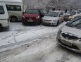 Четыре машины столкнулись на Помяловского.  Фото из группы «ДТП 38RUS»