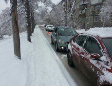 На бульваре Постышева. Фото из группы «ДТП 38RUS»
