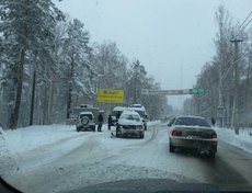 Поселок Березовый. Фото из группы «ДТП 38RUS»