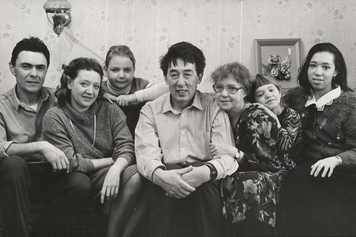 Юрий Ножиков в кругу семьи