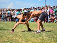 Пожалуй, самыми зрелищными в спортивной программе фестиваля стали состязания по многоборью «Игры баторов (богатырей) Срединного мира».