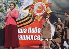 Открытие акции «Георгиевская ленточка» в Иркутске. Фото пресс-службы министерства по молодежной политике