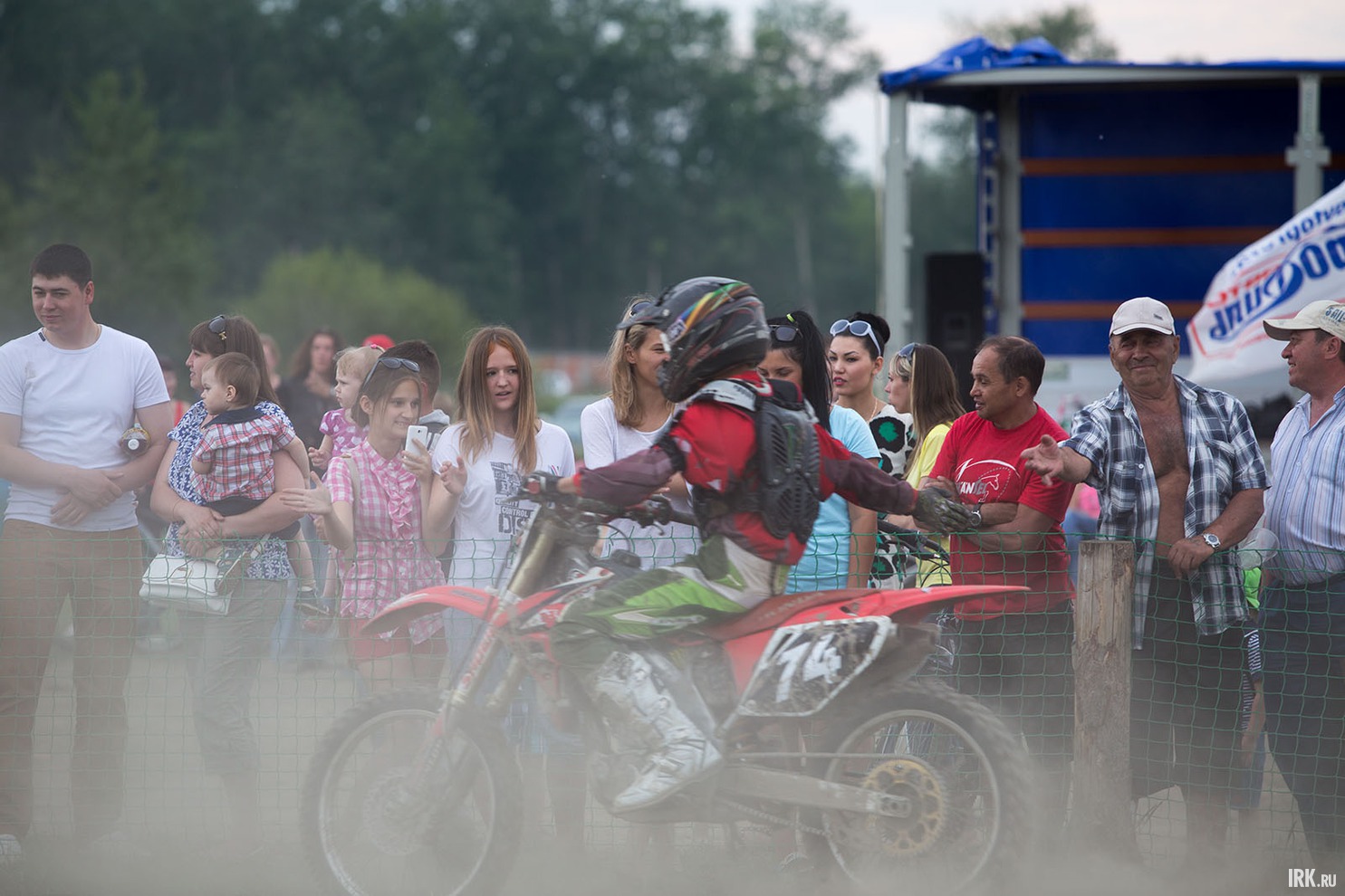 Посмотреть на соревнования могли все желающие.